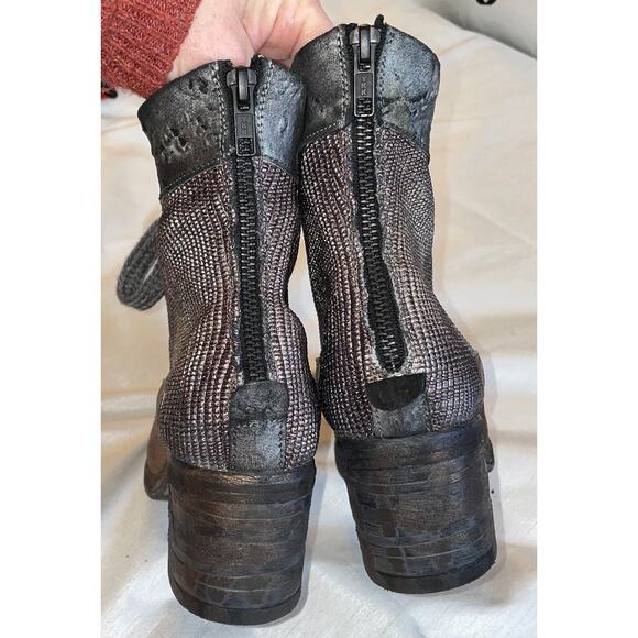 Papucei Women's Leather Lace Up Ankle Boot - NWOB - Women's Size 36 - Hand Made - Picture 6 of 12